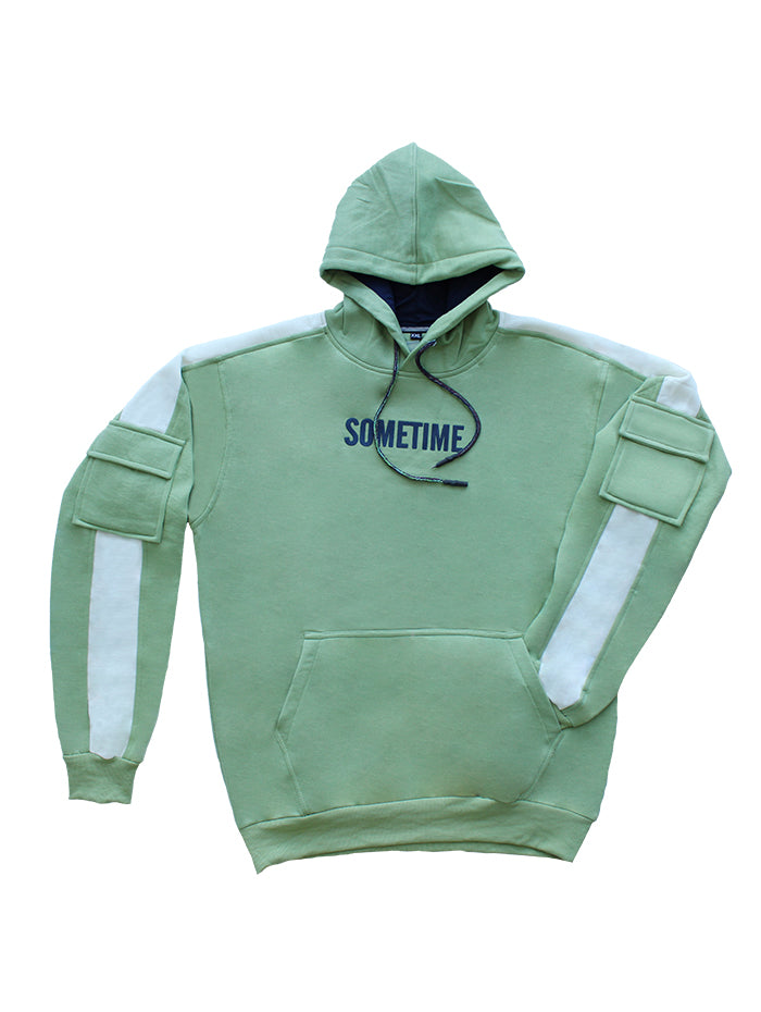 Green & White Hoodie | Unisex Winter Wear | Pullover | The perfect choice for everyday wear