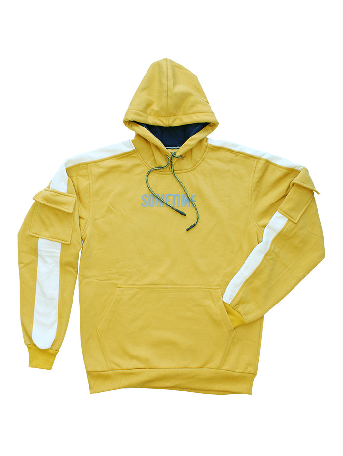 White & Yellow Hoodie | Unisex Winter Wear | Pullover | The perfect choice for everyday wear