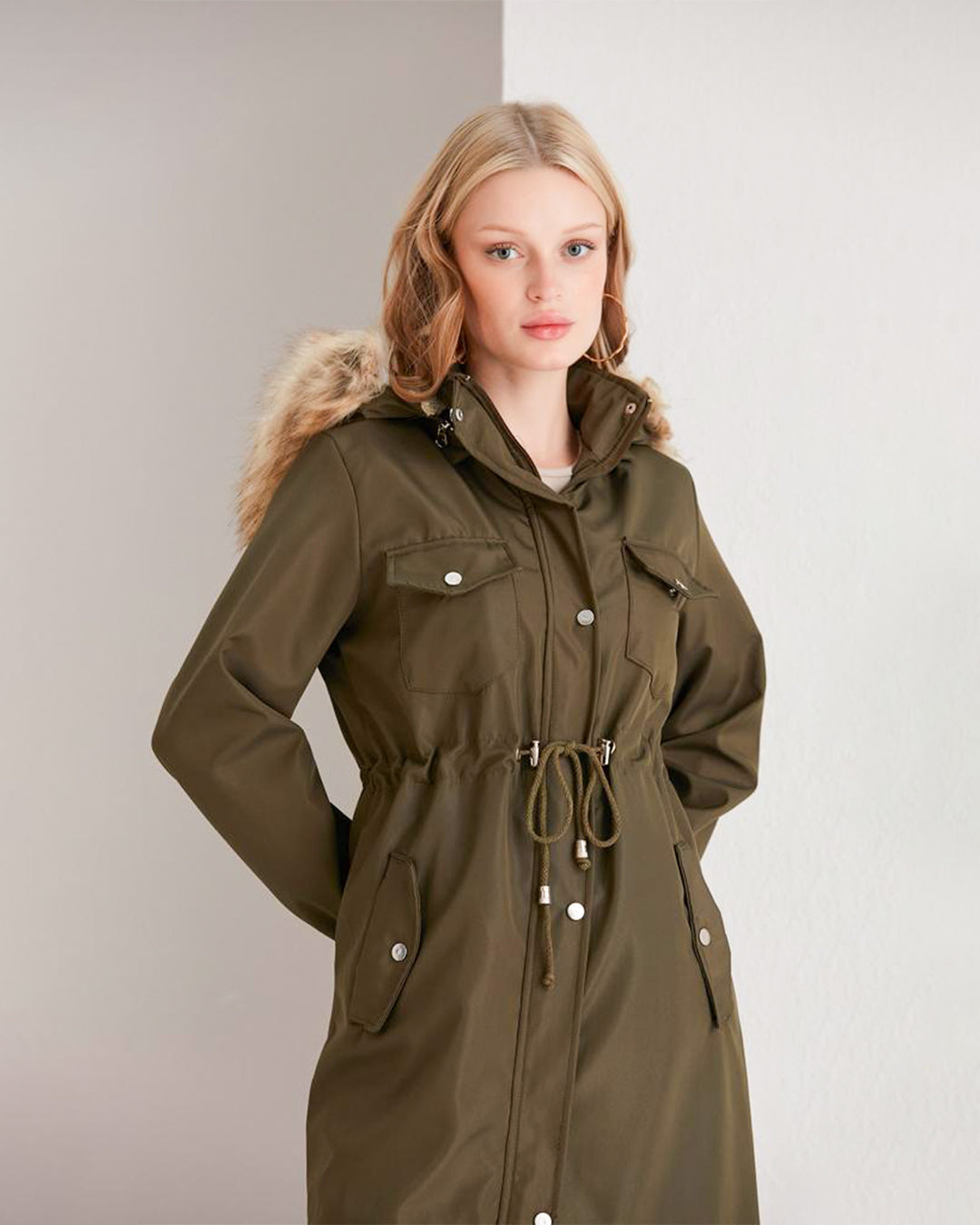 Olive Green Coat