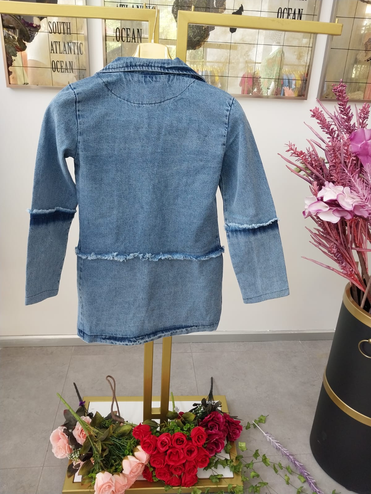 Designer Blazer Denim Jacket D1