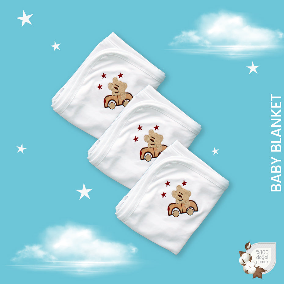 Baby Blanket (Pack of 3)