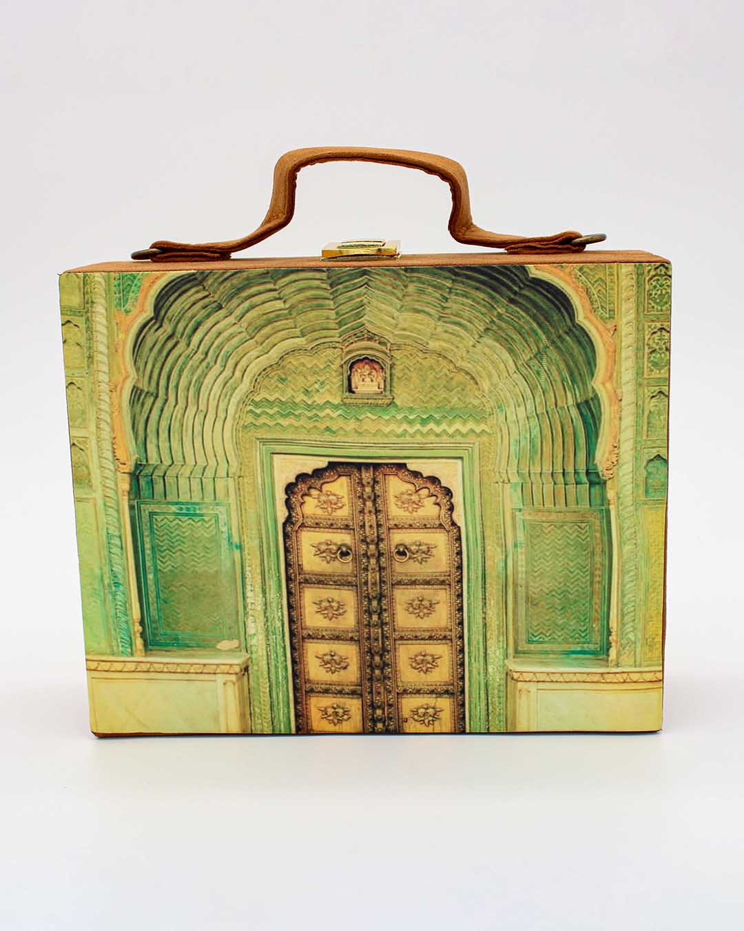 Rajasthani Themed, Indian Traditional Clutch Bag | Suitcase Styled Bag | Shop For Trendy Bags