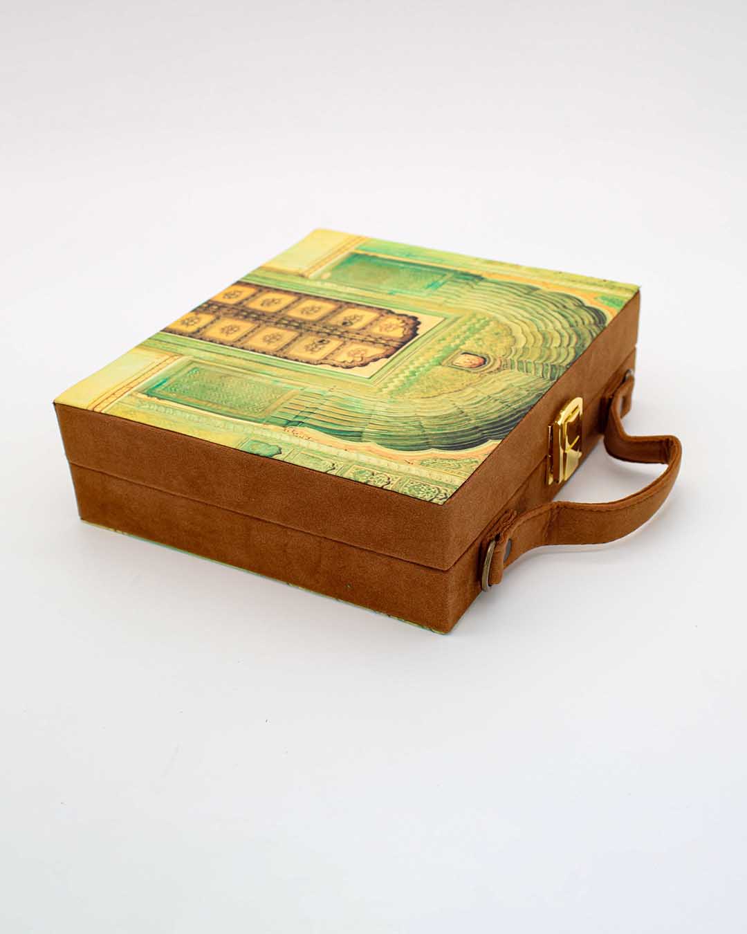 Rajasthani Themed, Indian Traditional Clutch Bag | Suitcase Styled Bag | Shop For Trendy Bags