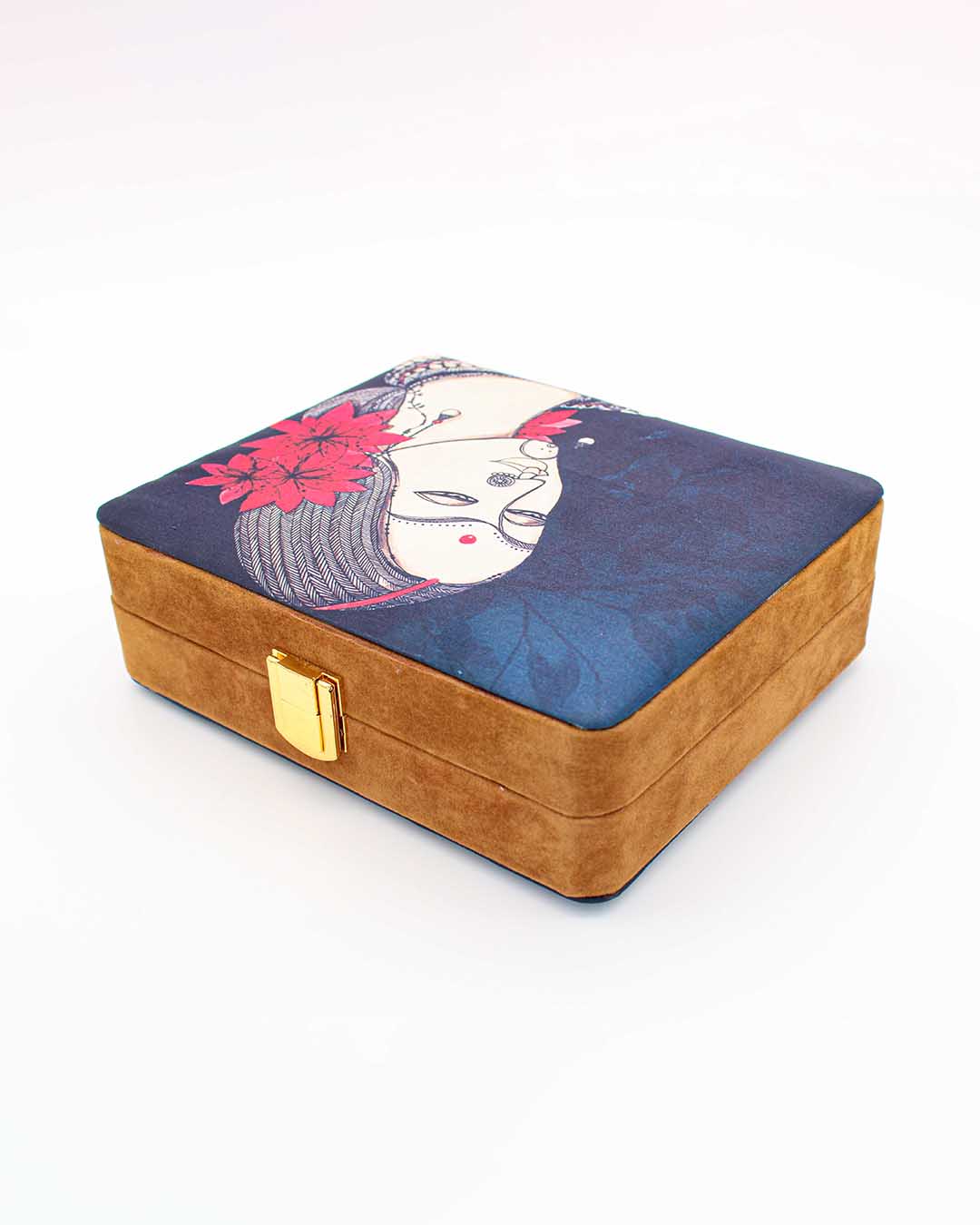 Beautiful Printed Clutch Bag | Black & Red Clutches To Make You Stand Out | Shop For Trendy Bags