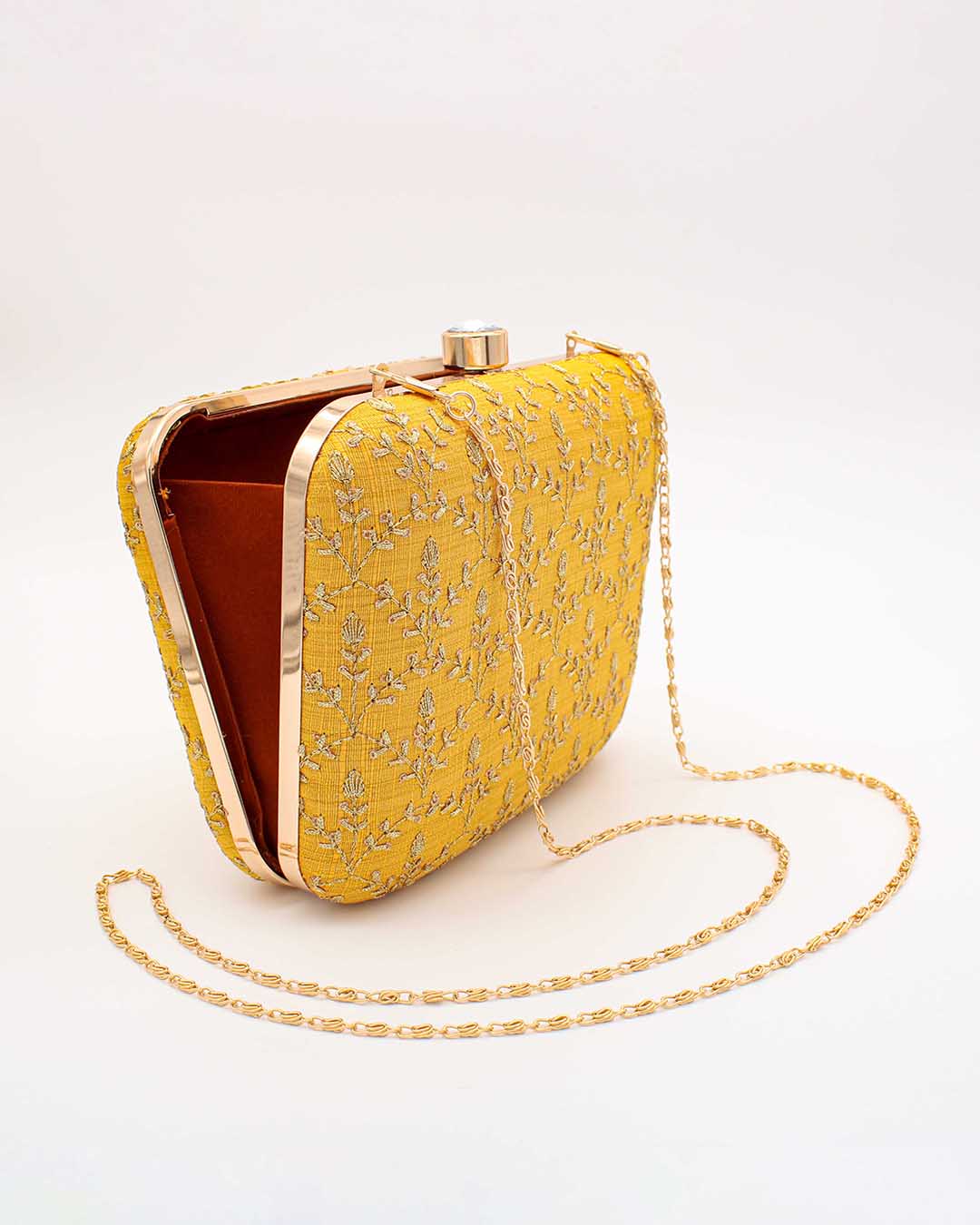 Yellow, Casual To Party Clutch | Clutches To Make You Stand Out | Shop For Trendy Bags