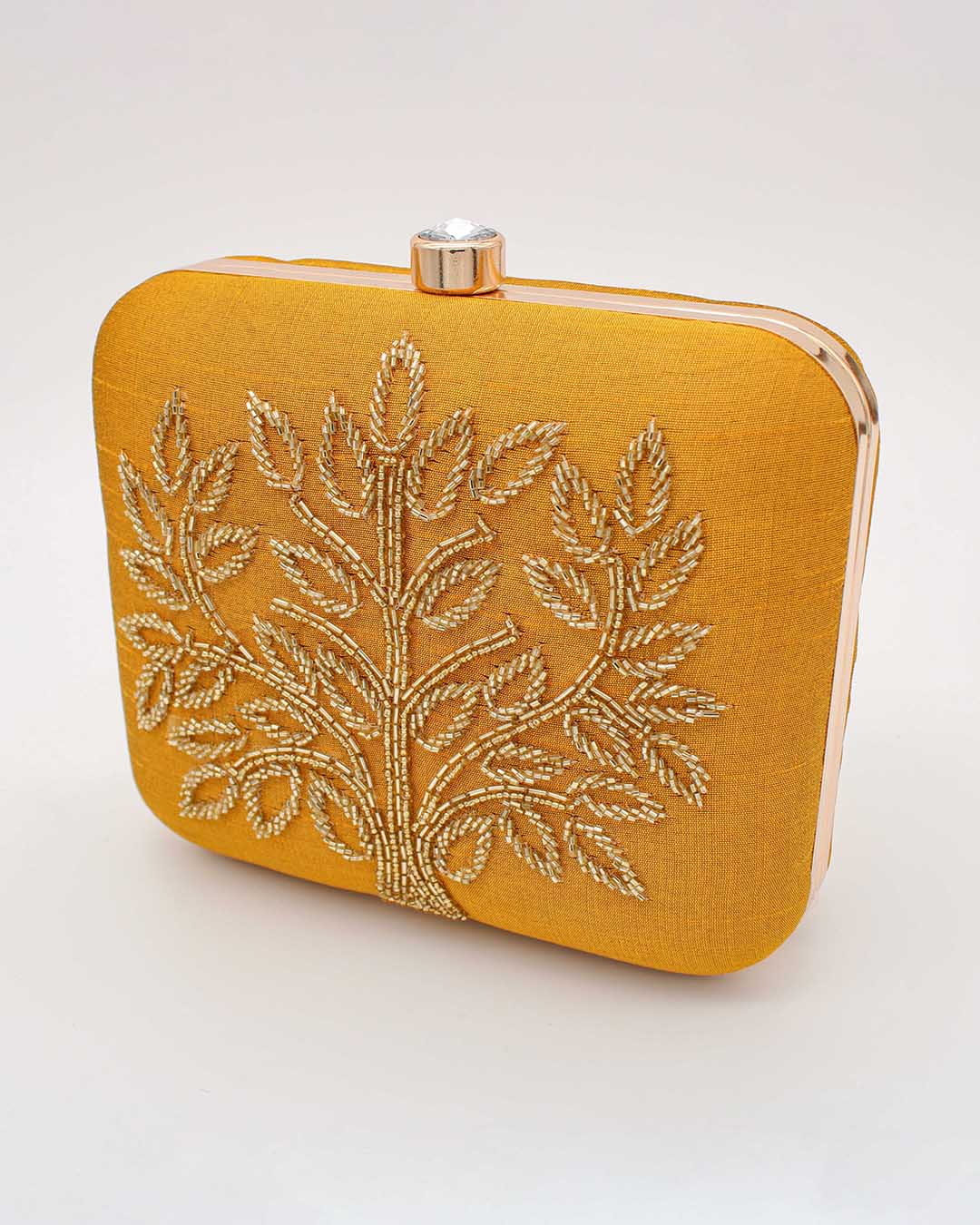 Yellow Casual To Party Clutch | Clutches To Make You Stand Out | Shop For Trendy Bags