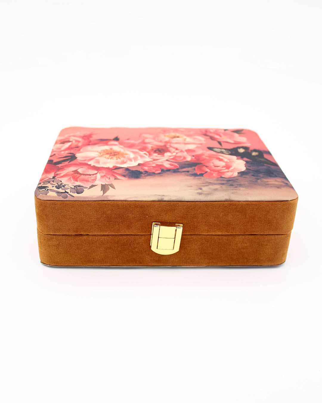 Beautiful Floral Print Suitcase Styled Clutch Bag | The Perfect Trendy Bag For Fashionable Women