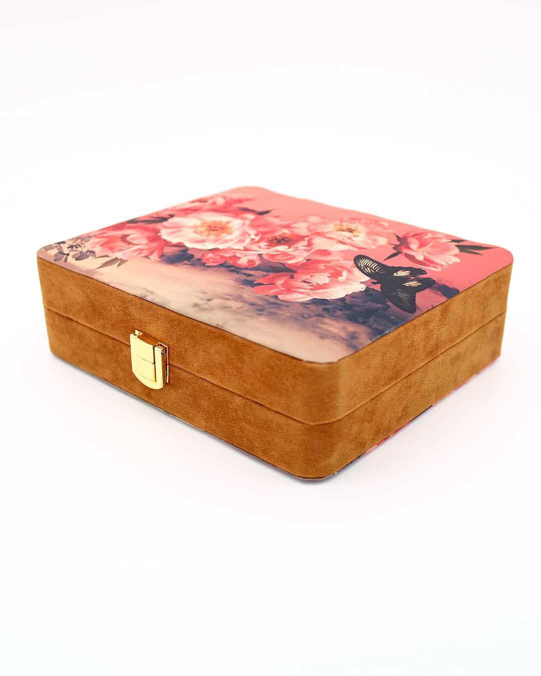 Beautiful Floral Print Suitcase Styled Clutch Bag | The Perfect Trendy Bag For Fashionable Women