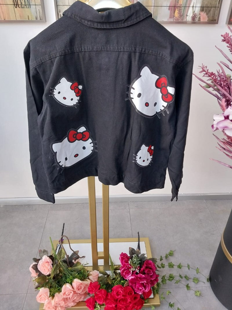 Designer Hello Kitty Denim Jacket D20